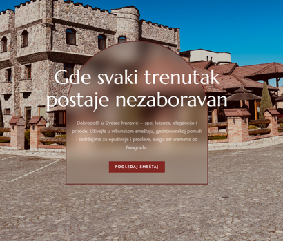 Castle Ivanovic – Website Development Project
