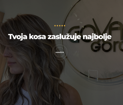 Goxa Goran Aesthetic Center – Website Development Project