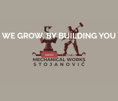 Mechanical Works Stojanovic – Website Development Project