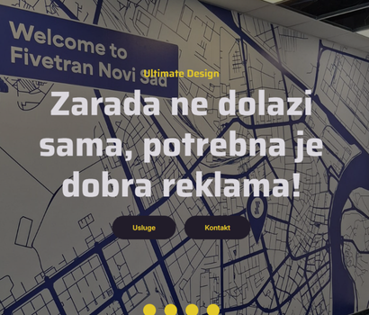 Ultimate Design – Website Development Project
